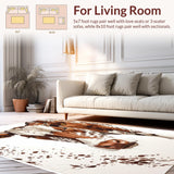 Western Cow Print for Rustic Decor(Brown)