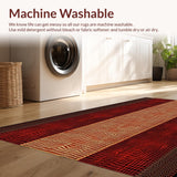 Luxurious Colorful Medallion Design(Red)