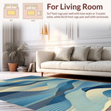 Luxurious Wavy Line Artistry(Beige)