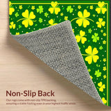 Playful Retro Shamrock Graphics(Green)