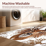 Multicolor Wildlife Area Mat(Brown)