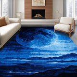 Vivid Cosmic Swirl Aesthetic(Blue)