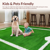 Sporty Circular Stitch Motif(Green)