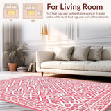 Chic Lightpink Geometric Elegance(Pink)