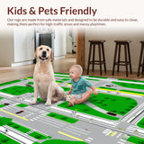 Fun and Engaging Car Adventure Mat(Green)