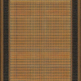 Elegant Earthy Patterned Runner(Black)