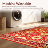Chic Modern Floral Aesthetic(Red)