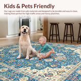 Elegant Light Blue Geometric Arrangement(Blue)