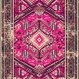 Low Pile Brown Meditation Area(Pink)