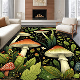 Whimsical Moth and Mushroom Fusion(Green)