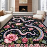 Unique Monochrome Flower Art(Black)