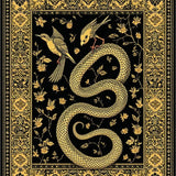 Vintage Elegant Serpent Design(Black)