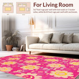 Playful Floral Smiley Aesthetic(Pink)