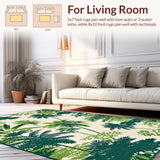 Lush Green Tropical Elegance(Green)
