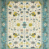 Chic Modern Cream Tiled Design(White)