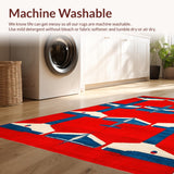 Retro American Flag Motif(Red)