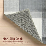 Modern Earth Tones Round Composition(Gray)