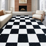Minimalist Checkered for Pet Friendly Homes(Black)