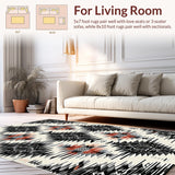 Contemporary Linear Diamond Arrangement(Black)