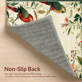 Charming Tropical Bird Motif(Beige)