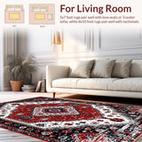 Artful Vintage Floral Composition(Red)