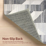 Contemporary Minimalist Herringbone Texture(Gray)