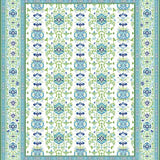 Whimsical Light Tones Floral Theme(White)