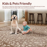 Contemporary Neutral Animal Print Dining Room(Beige)
