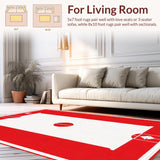 Bold Graphic Sport Decor Style(Red)