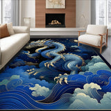 Magical Fantasy Dragon Motif(Blue)