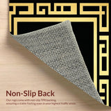 Chic Modern Abstract Motif(Black)