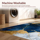 Luxe Marble Effect Decorative(Blue)
