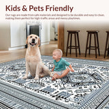 Earthy Trellis Patterned(Gray)