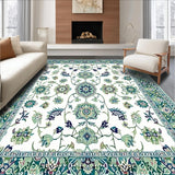 Artful Distressed Floral Display(White)