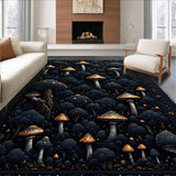 Boho Hallway with Rubber Backing(Black)