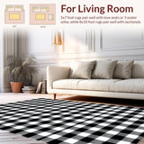 Elegant Minimalist Check(Black)