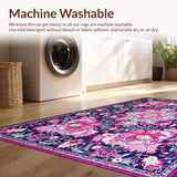 Trendy Botanical Geometric Fusion(Purple)