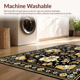 Contemporary Floral Motif(Black)