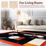 Music Themed Half Circle Kitchen Absorbent(Black)