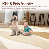 Modern Coastal Sand Tone Ripple Subtle Linear Accents(Beige)