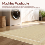 Sophisticated Neutral Trellis Motif(Beige)