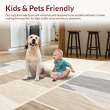 Modern Beige Stone Look for Bathroom Quick Dry & Absorbent(Beige)