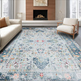 Minimalist Earth Tone Trellis Style(Blue)