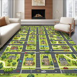 Engaging Whimsical Urban Scene(Gray)