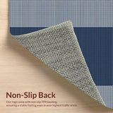 Artful Navy and White Composition(Blue)