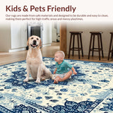 Whimsical Color Trellis Design(White)