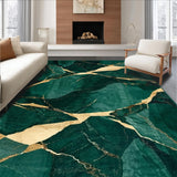 Modern Abstract Patterned Elegance(Green)
