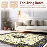 Floral Geometric Symphony(Ivory)