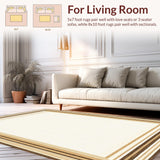 Minimalist Round Rustic Charm(Beige)