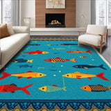 Thematic Fishing Man Cave(Blue)